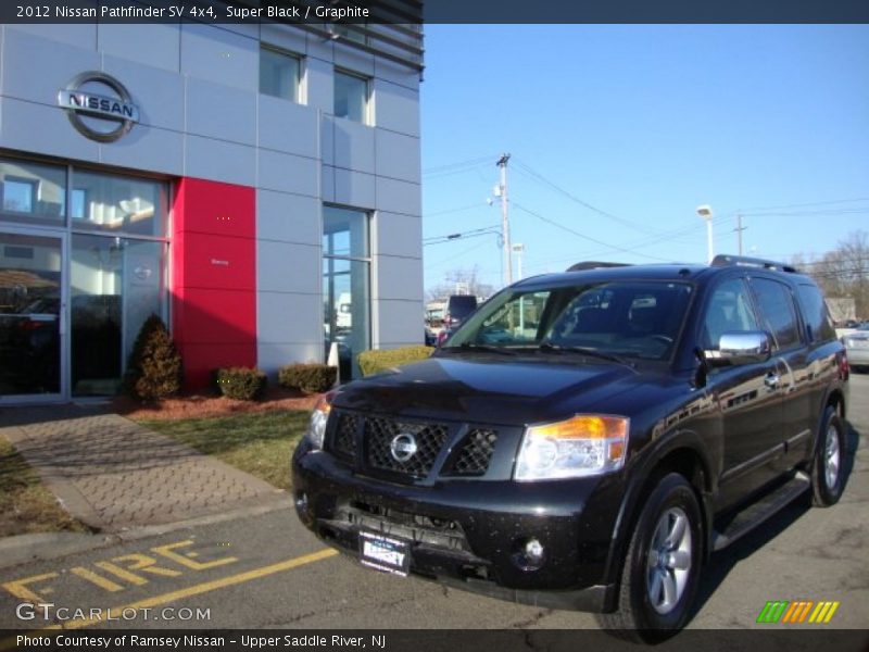 Super Black / Graphite 2012 Nissan Pathfinder SV 4x4