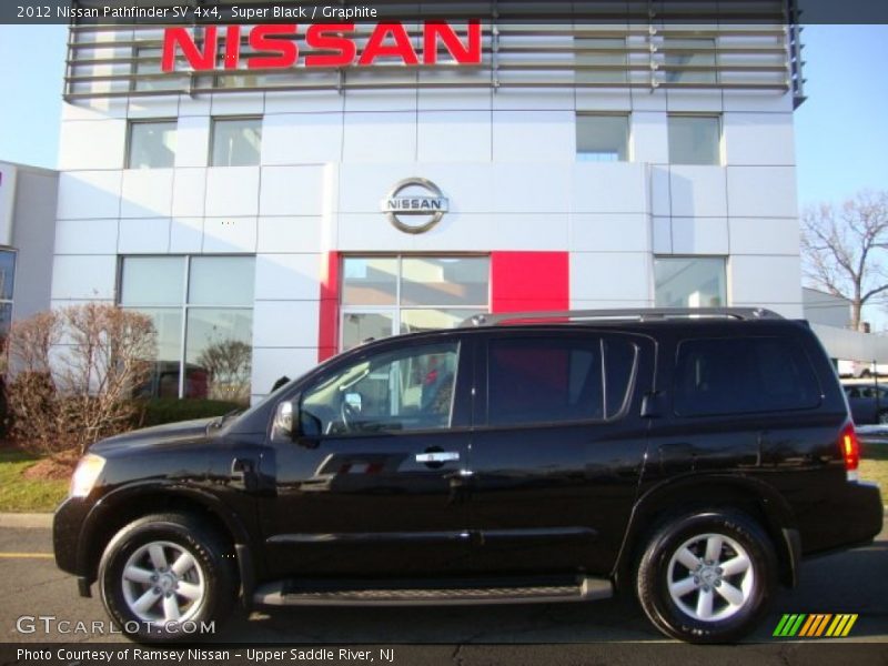 Super Black / Graphite 2012 Nissan Pathfinder SV 4x4