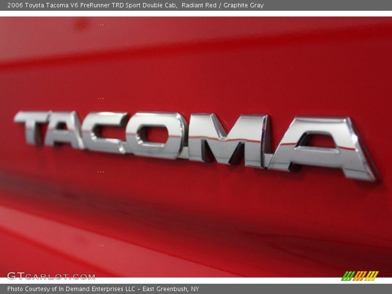 Radiant Red / Graphite Gray 2006 Toyota Tacoma V6 PreRunner TRD Sport Double Cab