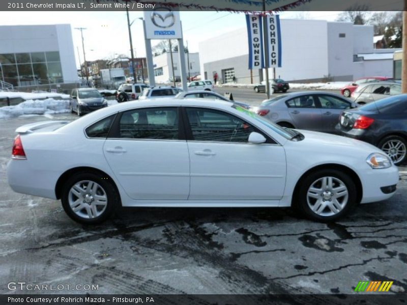 Summit White / Ebony 2011 Chevrolet Impala LT