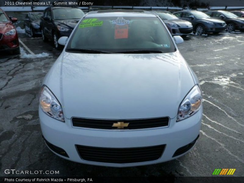 Summit White / Ebony 2011 Chevrolet Impala LT