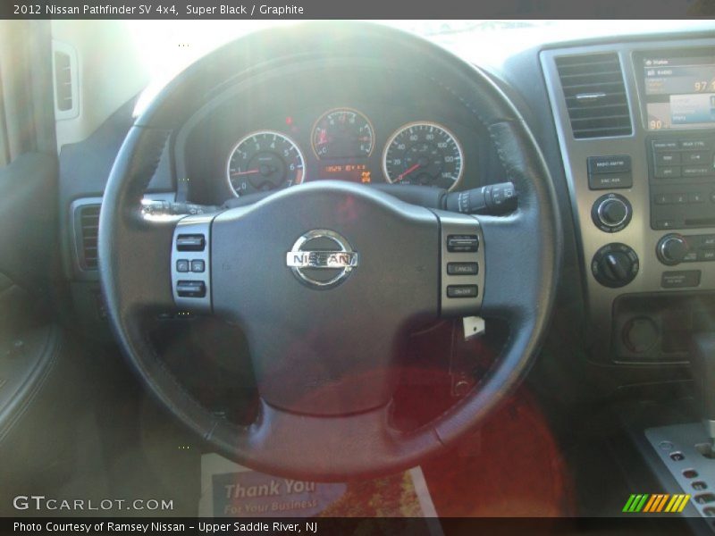 Super Black / Graphite 2012 Nissan Pathfinder SV 4x4