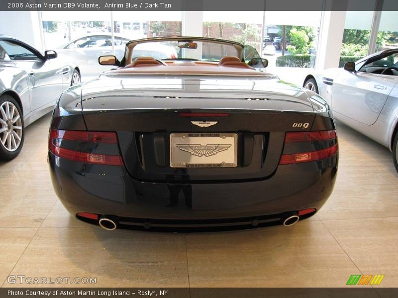 Antrim Blue / Dark Tan 2006 Aston Martin DB9 Volante