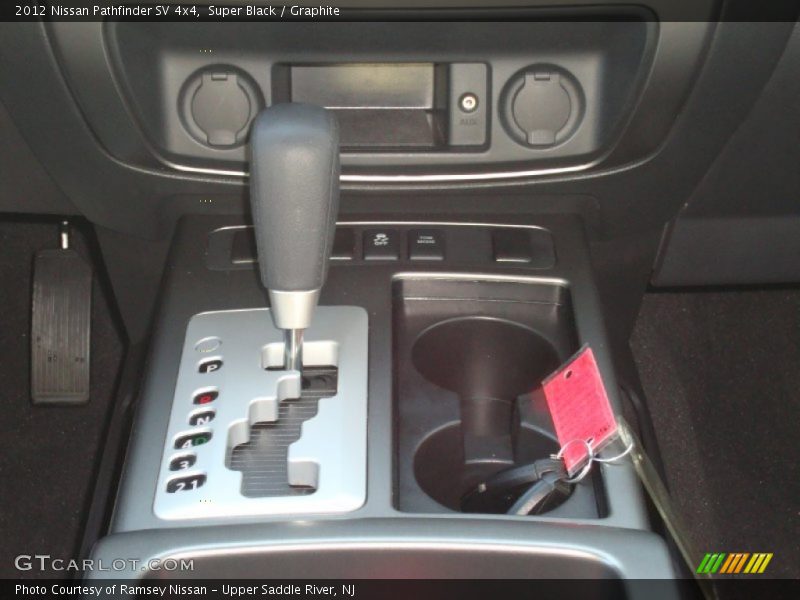 Super Black / Graphite 2012 Nissan Pathfinder SV 4x4