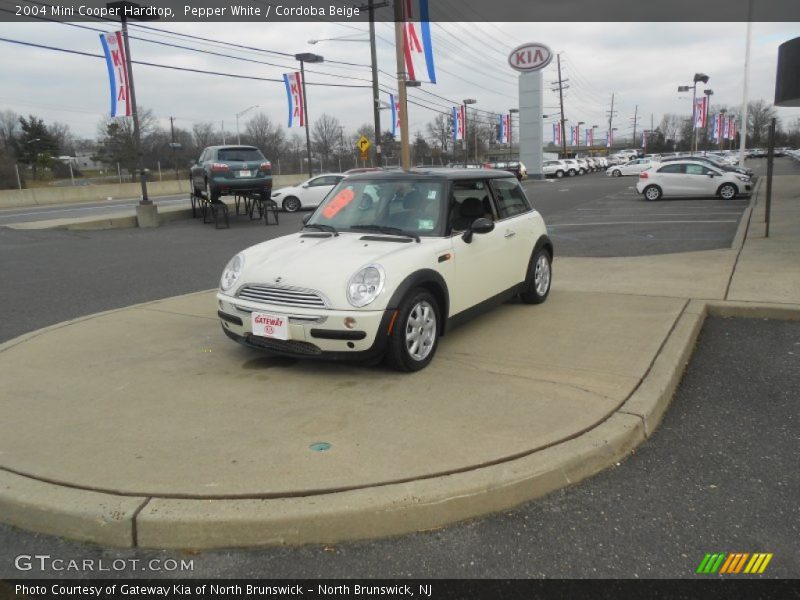 Pepper White / Cordoba Beige 2004 Mini Cooper Hardtop