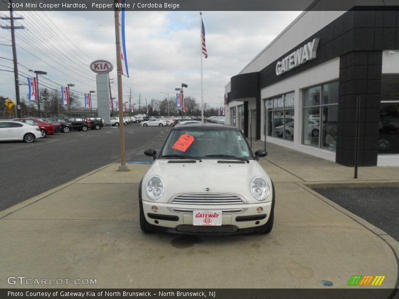 Pepper White / Cordoba Beige 2004 Mini Cooper Hardtop