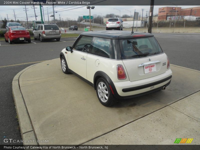 Pepper White / Cordoba Beige 2004 Mini Cooper Hardtop