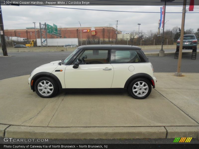 Pepper White / Cordoba Beige 2004 Mini Cooper Hardtop