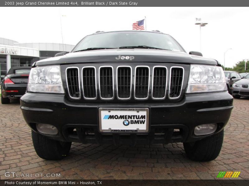 Brilliant Black / Dark Slate Gray 2003 Jeep Grand Cherokee Limited 4x4