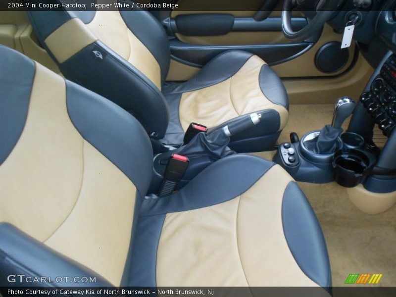 Pepper White / Cordoba Beige 2004 Mini Cooper Hardtop