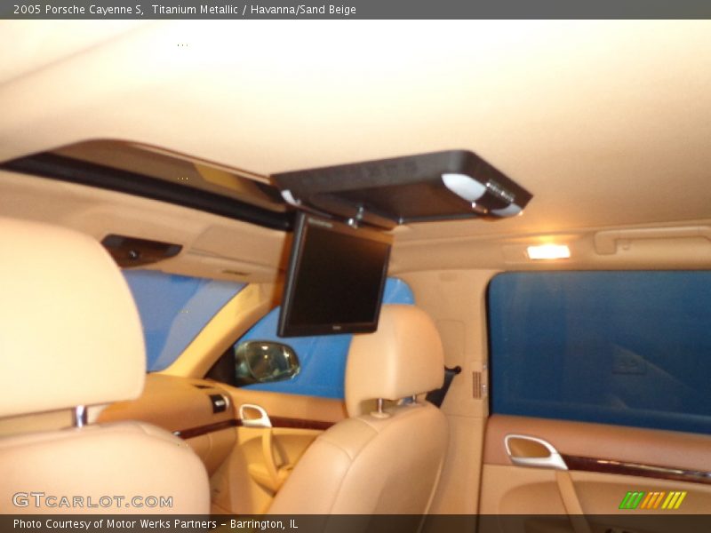 Titanium Metallic / Havanna/Sand Beige 2005 Porsche Cayenne S