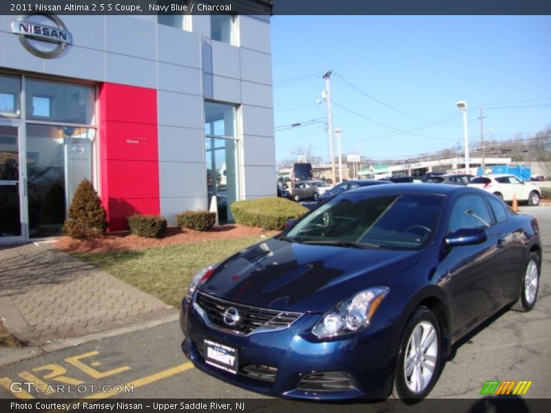 Navy Blue / Charcoal 2011 Nissan Altima 2.5 S Coupe