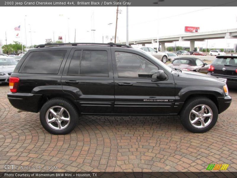 Brilliant Black / Dark Slate Gray 2003 Jeep Grand Cherokee Limited 4x4