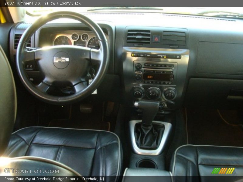 Yellow / Ebony Black 2007 Hummer H3 X
