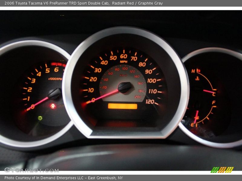 Radiant Red / Graphite Gray 2006 Toyota Tacoma V6 PreRunner TRD Sport Double Cab