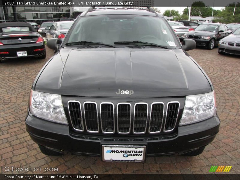 Brilliant Black / Dark Slate Gray 2003 Jeep Grand Cherokee Limited 4x4