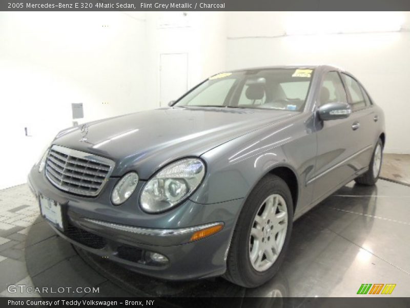 Flint Grey Metallic / Charcoal 2005 Mercedes-Benz E 320 4Matic Sedan