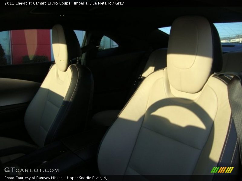 Imperial Blue Metallic / Gray 2011 Chevrolet Camaro LT/RS Coupe