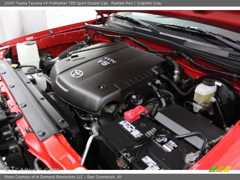 Radiant Red / Graphite Gray 2006 Toyota Tacoma V6 PreRunner TRD Sport Double Cab