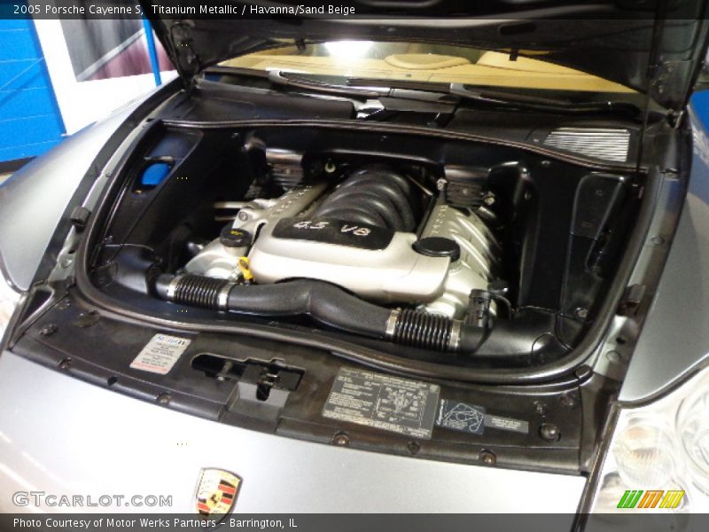 Titanium Metallic / Havanna/Sand Beige 2005 Porsche Cayenne S