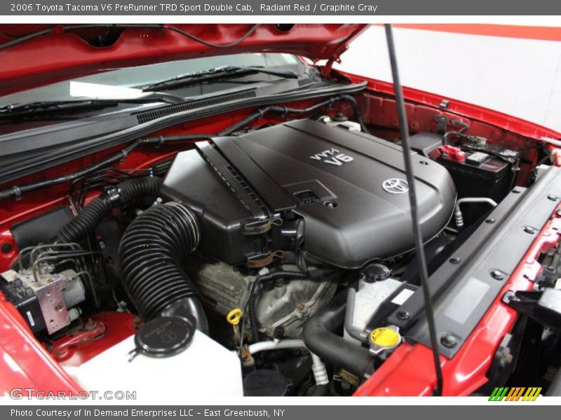 Radiant Red / Graphite Gray 2006 Toyota Tacoma V6 PreRunner TRD Sport Double Cab