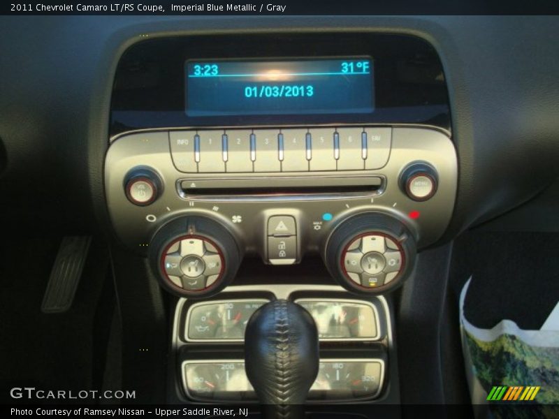 Imperial Blue Metallic / Gray 2011 Chevrolet Camaro LT/RS Coupe