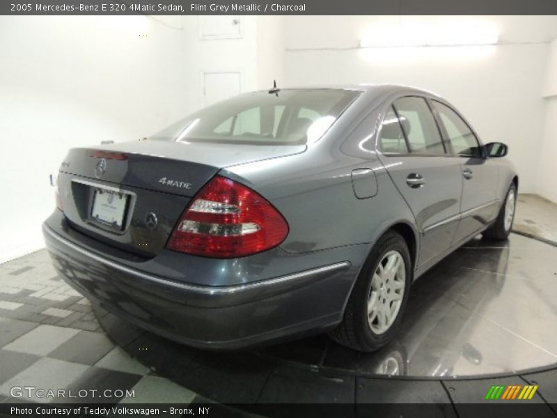 Flint Grey Metallic / Charcoal 2005 Mercedes-Benz E 320 4Matic Sedan