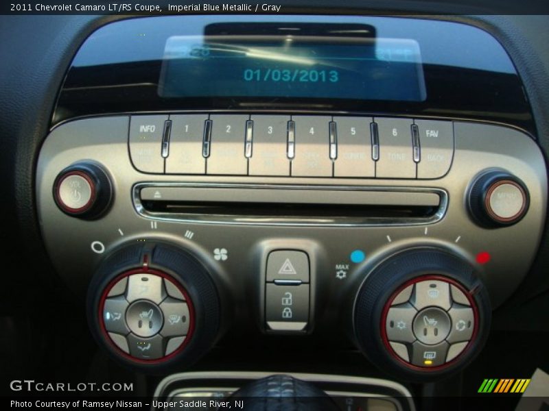 Imperial Blue Metallic / Gray 2011 Chevrolet Camaro LT/RS Coupe