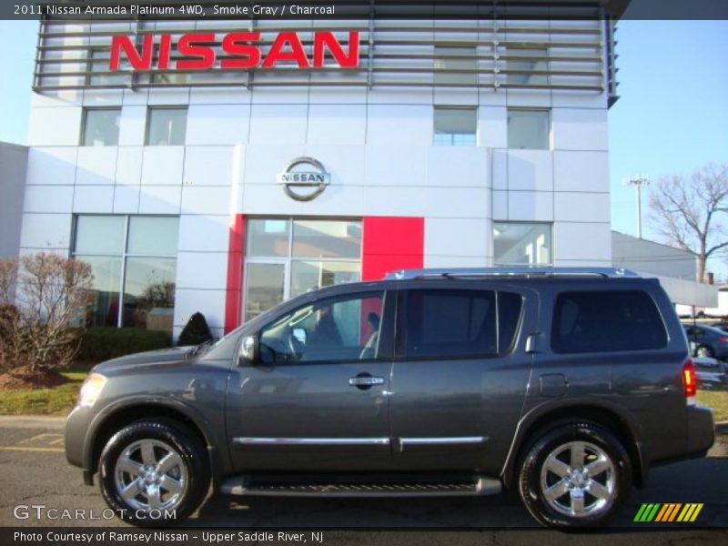Smoke Gray / Charcoal 2011 Nissan Armada Platinum 4WD