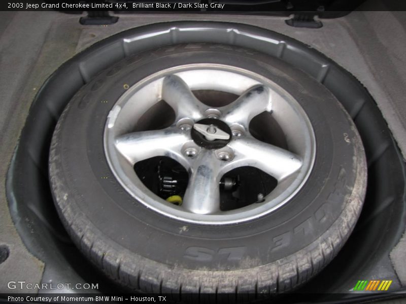 Brilliant Black / Dark Slate Gray 2003 Jeep Grand Cherokee Limited 4x4