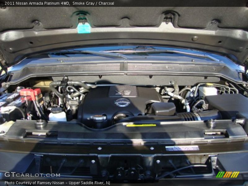 Smoke Gray / Charcoal 2011 Nissan Armada Platinum 4WD