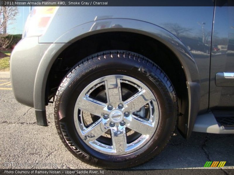 Smoke Gray / Charcoal 2011 Nissan Armada Platinum 4WD