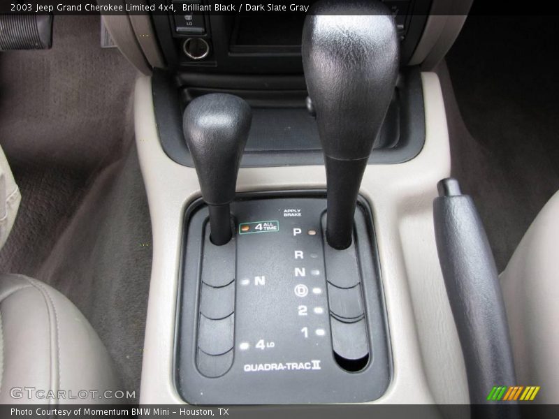 Brilliant Black / Dark Slate Gray 2003 Jeep Grand Cherokee Limited 4x4