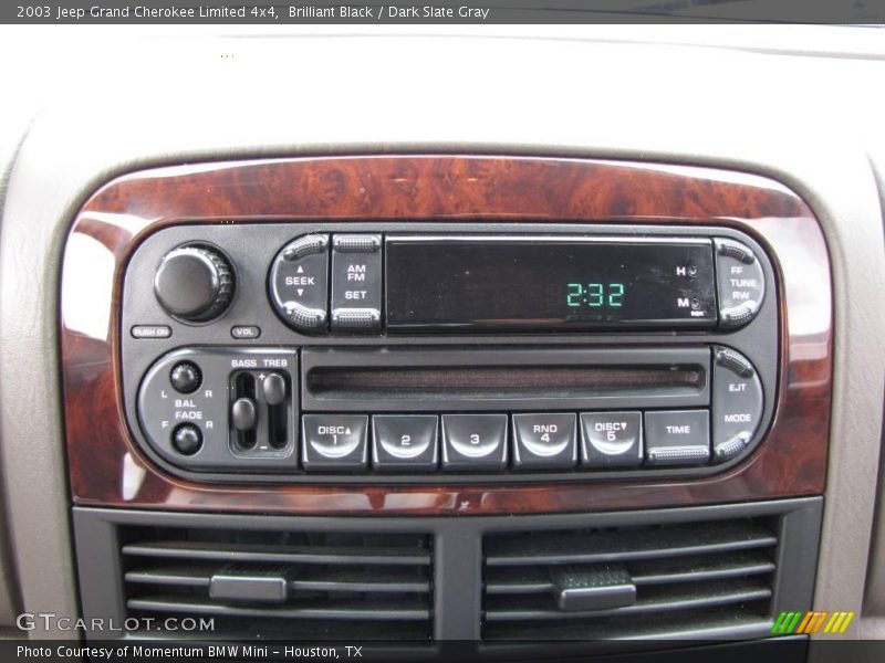 Brilliant Black / Dark Slate Gray 2003 Jeep Grand Cherokee Limited 4x4