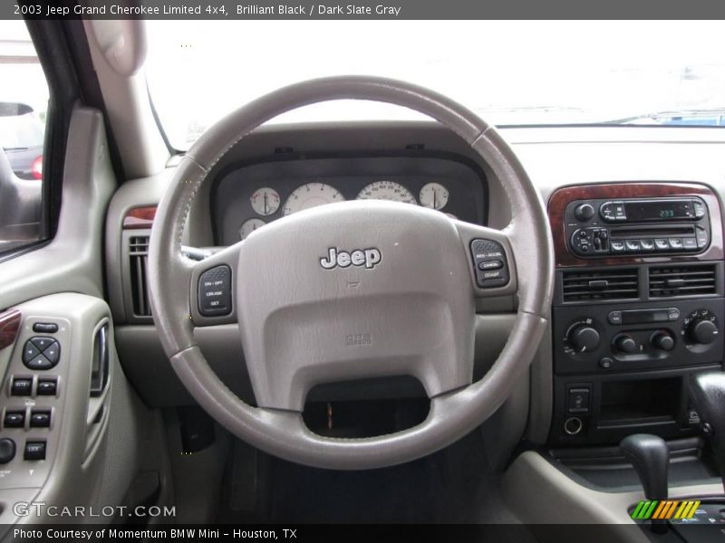 Brilliant Black / Dark Slate Gray 2003 Jeep Grand Cherokee Limited 4x4