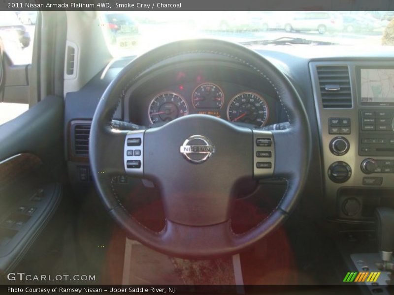 Smoke Gray / Charcoal 2011 Nissan Armada Platinum 4WD