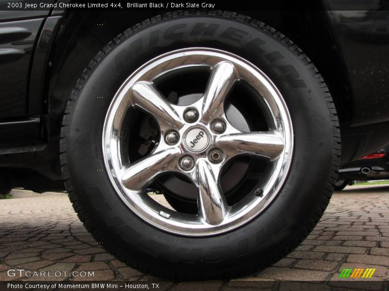 Brilliant Black / Dark Slate Gray 2003 Jeep Grand Cherokee Limited 4x4