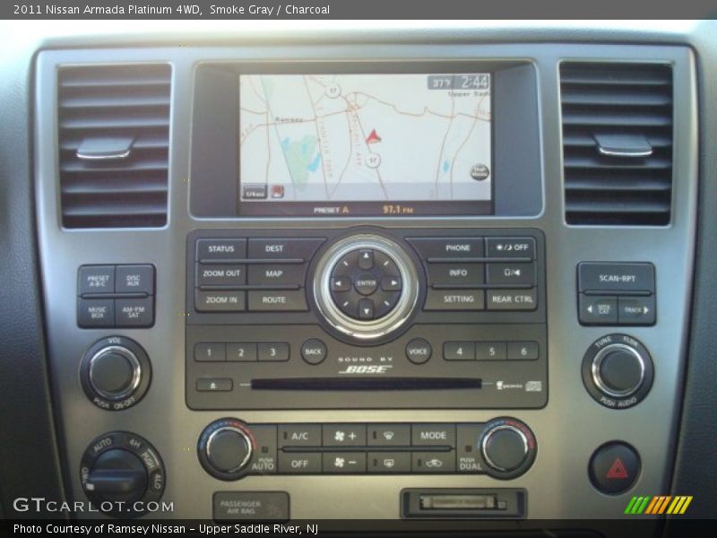 Smoke Gray / Charcoal 2011 Nissan Armada Platinum 4WD