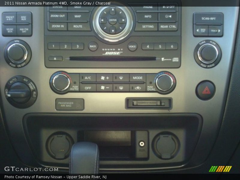Smoke Gray / Charcoal 2011 Nissan Armada Platinum 4WD
