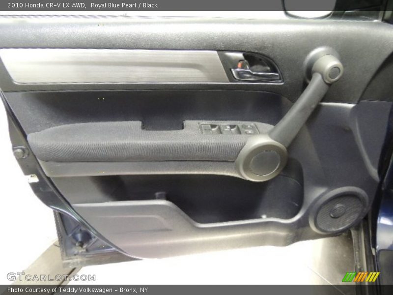 Royal Blue Pearl / Black 2010 Honda CR-V LX AWD