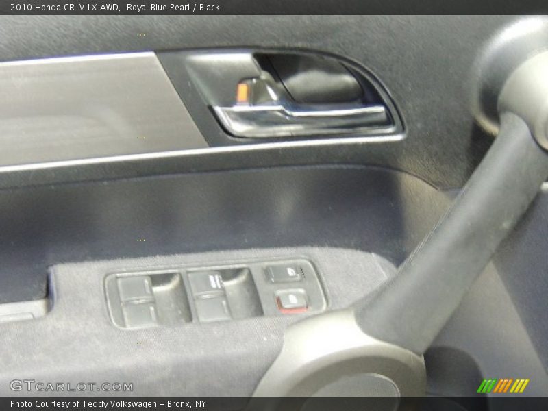 Royal Blue Pearl / Black 2010 Honda CR-V LX AWD