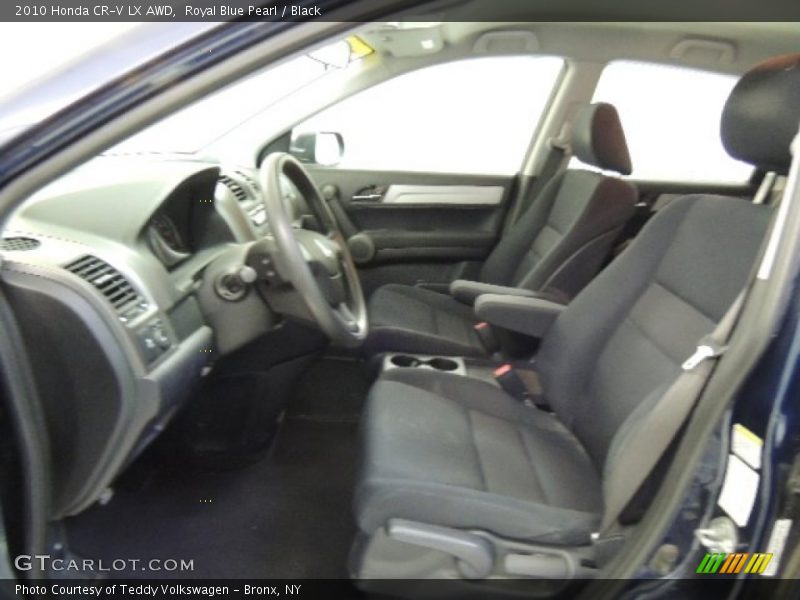 Royal Blue Pearl / Black 2010 Honda CR-V LX AWD