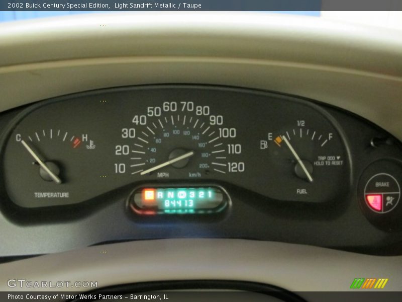 Light Sandrift Metallic / Taupe 2002 Buick Century Special Edition