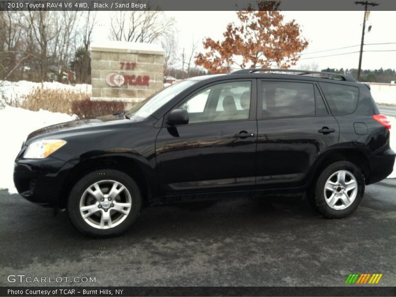 Black / Sand Beige 2010 Toyota RAV4 V6 4WD