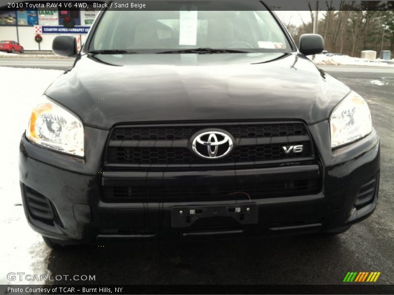 Black / Sand Beige 2010 Toyota RAV4 V6 4WD
