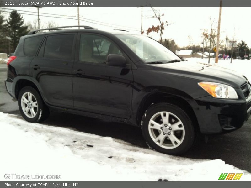 Black / Sand Beige 2010 Toyota RAV4 V6 4WD