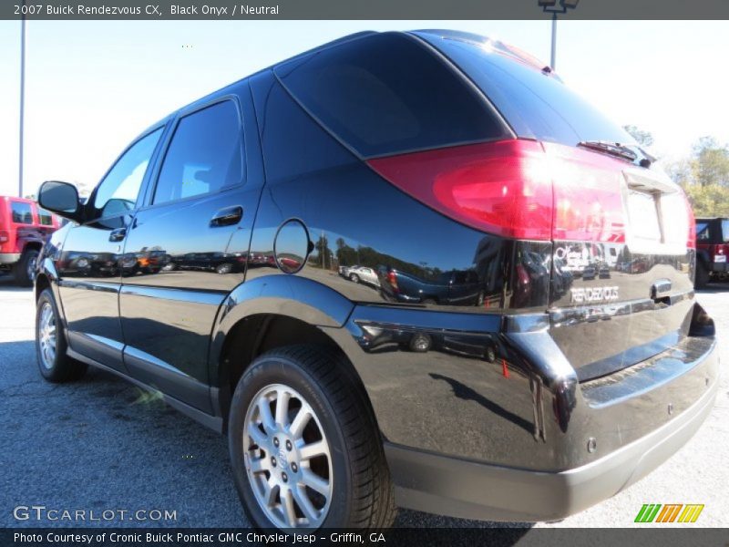 Black Onyx / Neutral 2007 Buick Rendezvous CX