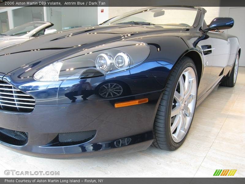 Antrim Blue / Dark Tan 2006 Aston Martin DB9 Volante