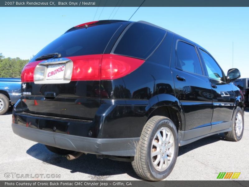 Black Onyx / Neutral 2007 Buick Rendezvous CX