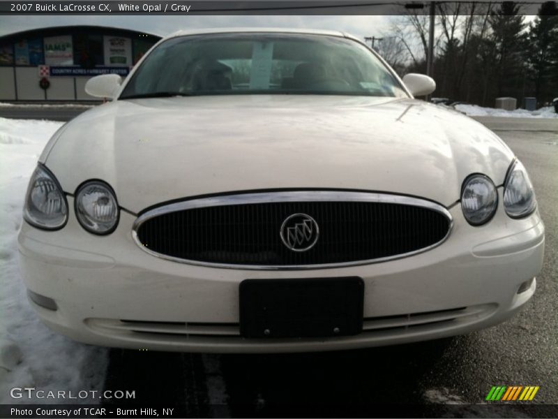 White Opal / Gray 2007 Buick LaCrosse CX